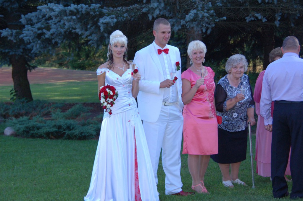 Õnnitlusi vastu võtmas