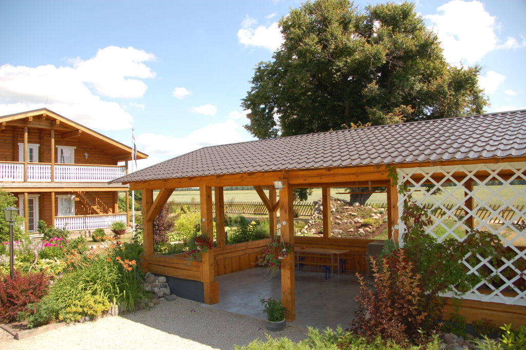 Külalistemaja Vehendi Motell Grillikoda ja haljasalad,Elva,Tartumaa