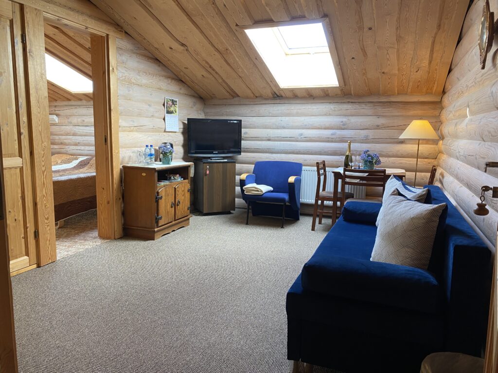 Külalistemaja Vehendi Motell sviidi elutuba